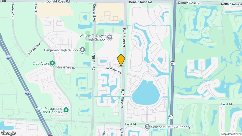 2308 Myrtlewood Cir E Map and Location Details