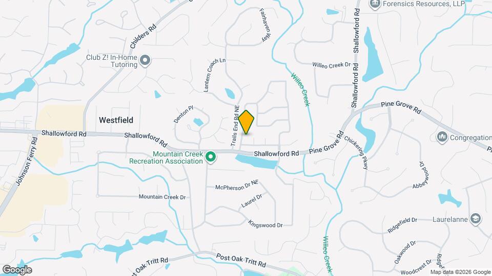 1589 Tennessee Walker Dr NE Map and Location Details