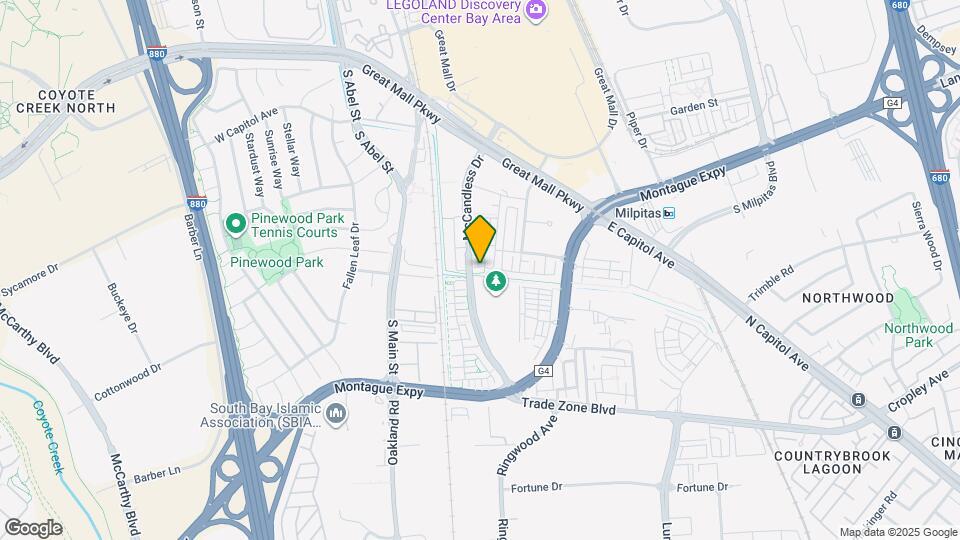 1586 McCandless Dr Map and Location Details