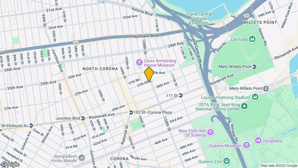 37-42 108th St Map and Location Details