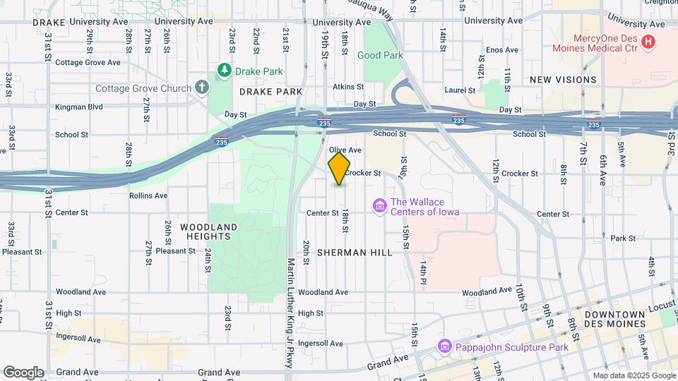 826 18th St Map and Location Details