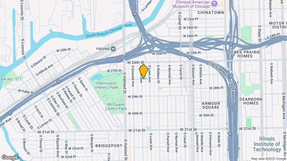 2801 S Union Ave Mapa y Detalles de la Ubicación