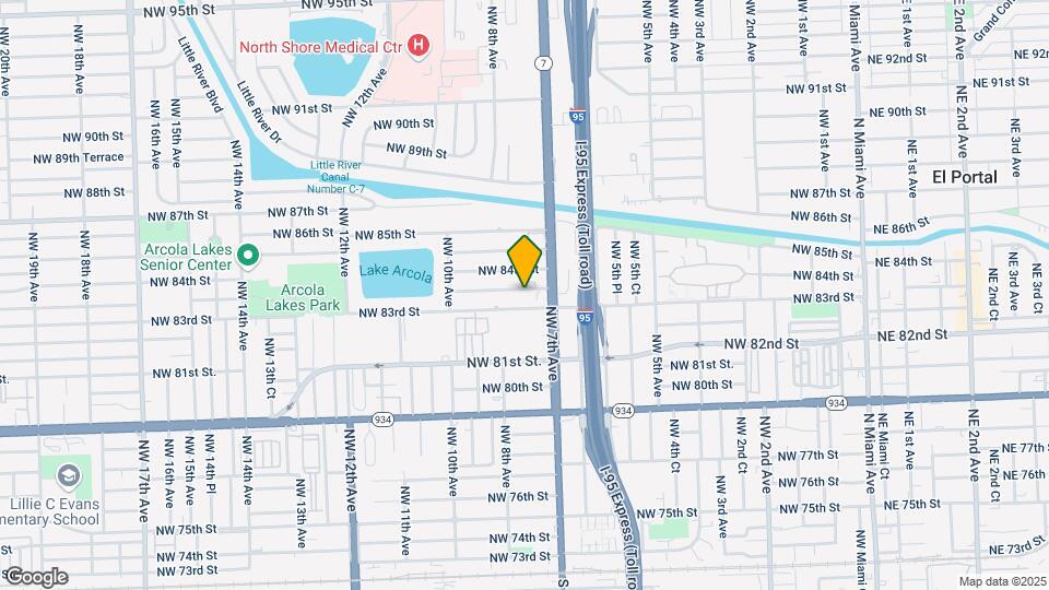 750 NW 83rd Terrace Map and Location Details