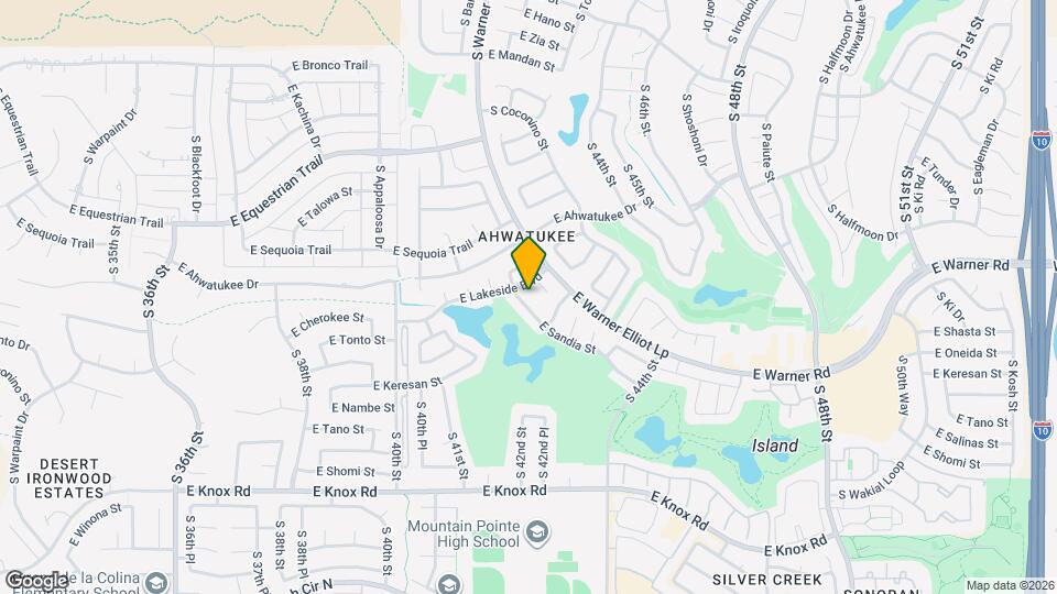 4212 E Sandia St Map and Location Details