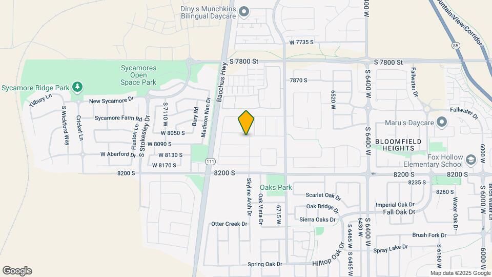 8054 Oakridge Park Dr Map and Location Details