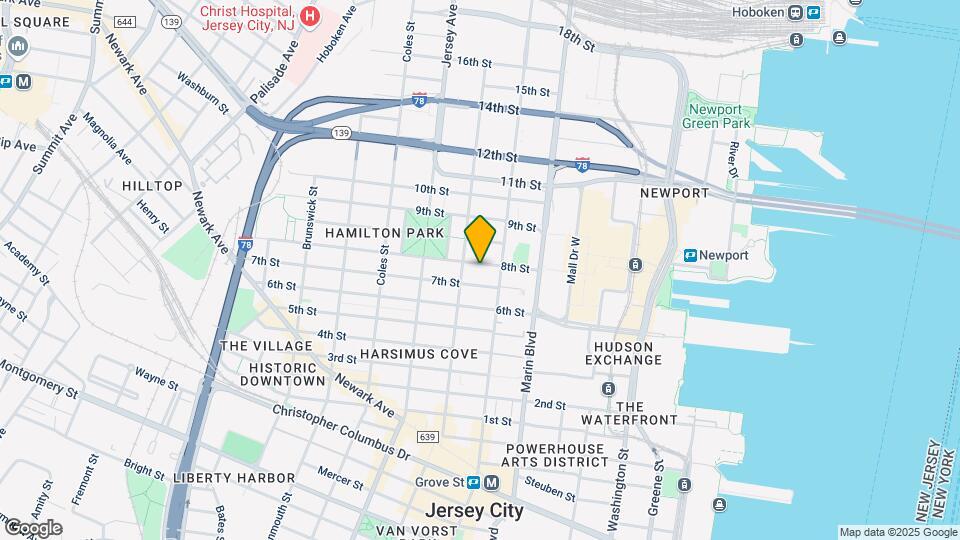 209 8th St, Unit 7h Map and Location Details