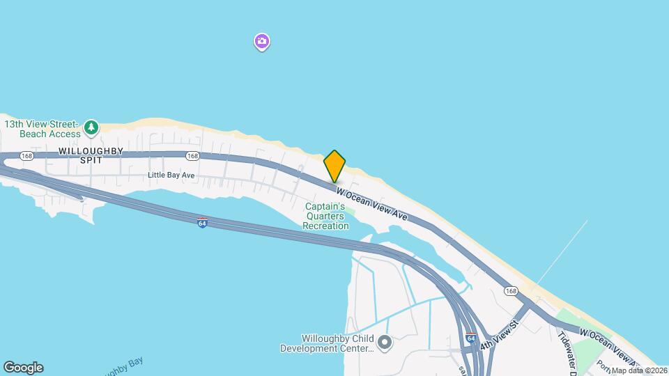 824 W Ocean View Ave Map and Location Details