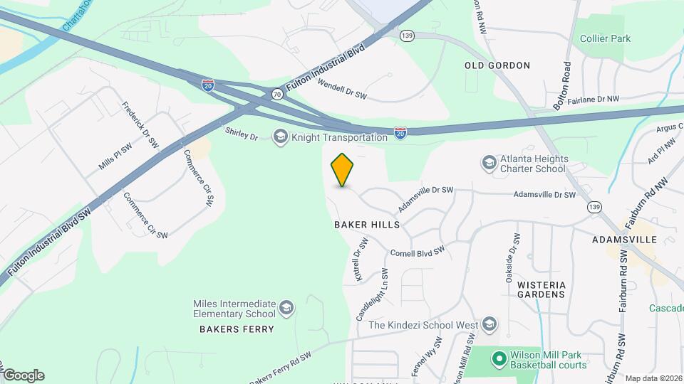 320 Whitworth Dr SW Map and Location Details