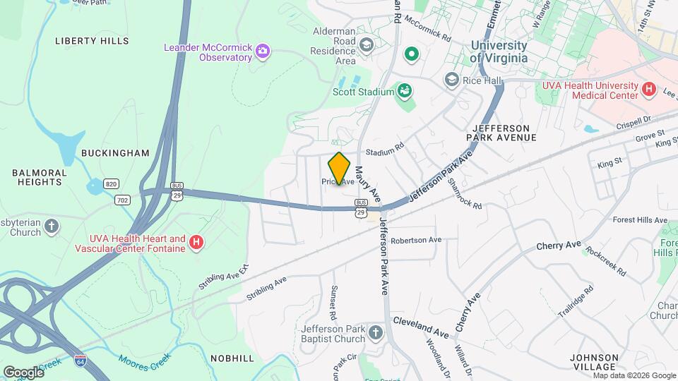 2312 Price Ave Map and Location Details