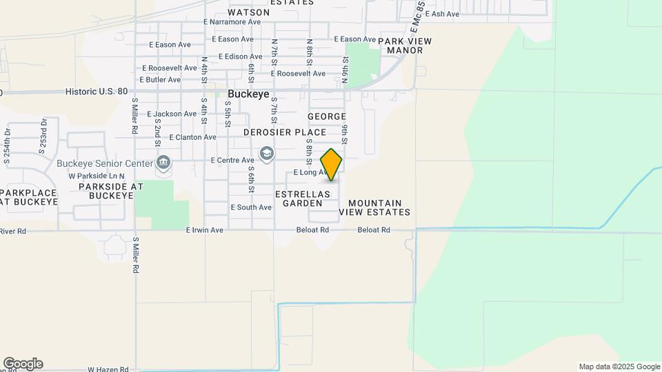 813 E Amabisca Cir Map and Location Details