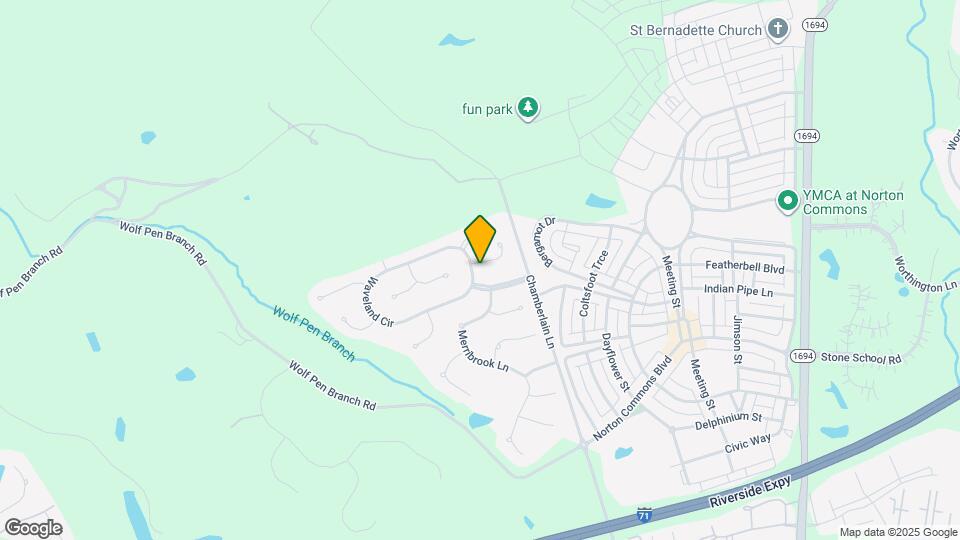 9400 Harlow Ct Map and Location Details