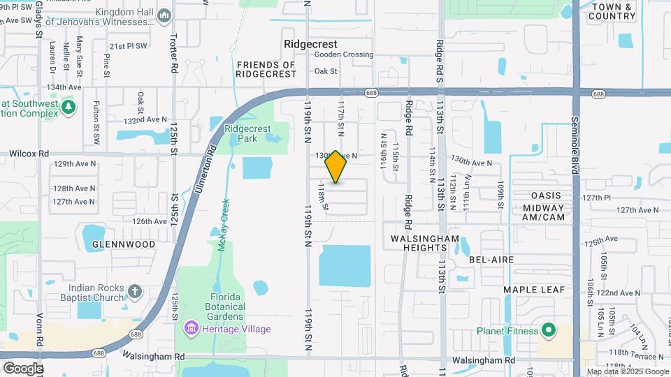 11781 128th Ave N Map and Location Details