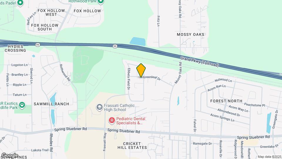 4407 Greenleaf Dr Map and Location Details