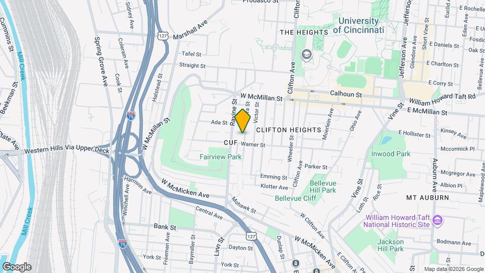 2317 Flora St Mapa y Detalles de la Ubicación