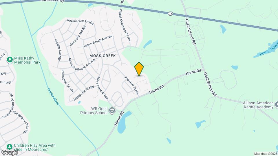 1315 Emory Ln NW Map and Location Details