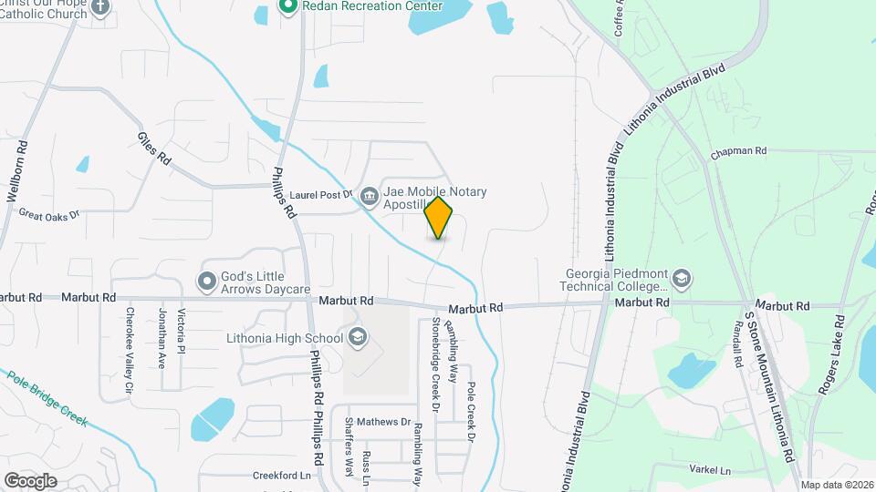 2051 Charter Ln Mapa y Detalles de la Ubicación