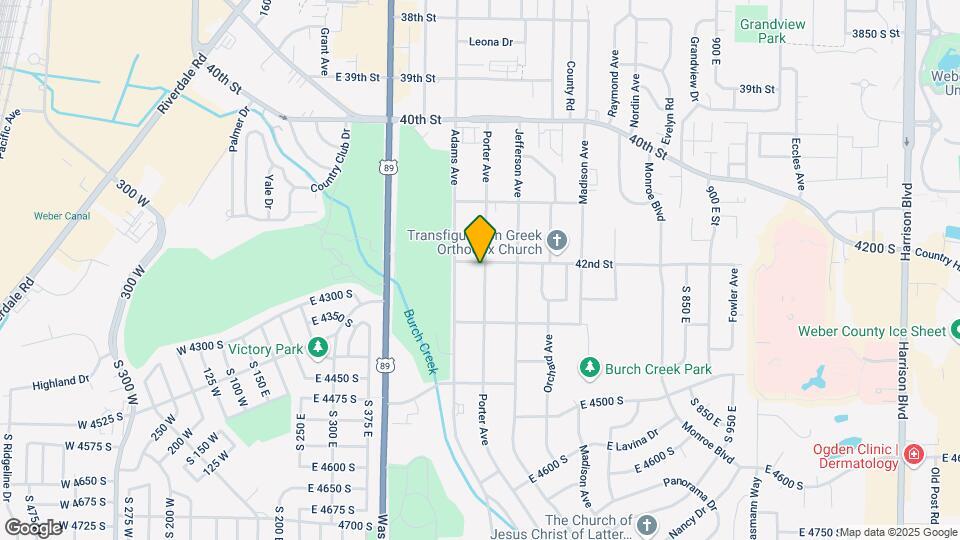 4205 S Porter Ave Map and Location Details