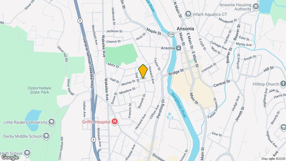 26 Crescent St Map and Location Details