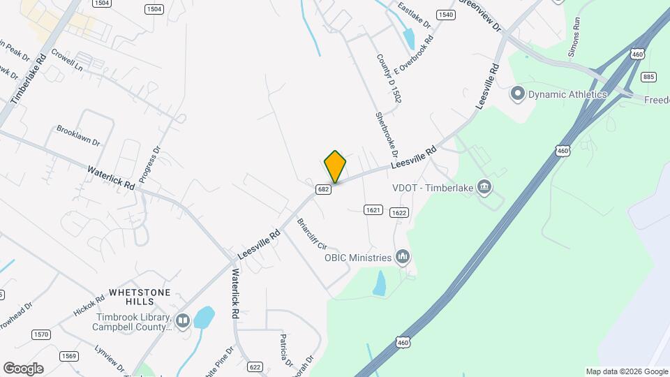 19605 Leesville Rd Mapa y Detalles de la Ubicación