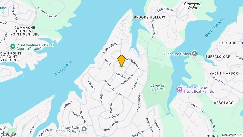 208 Crescent Bluff Map and Location Details