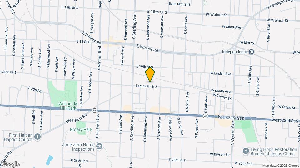 11304 East 20th St S Map and Location Details