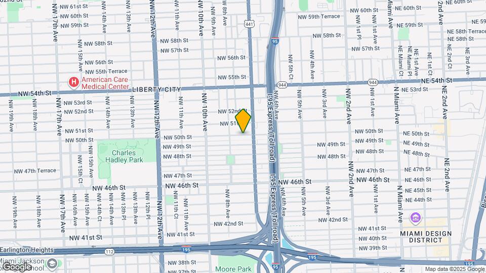 742 NW 50th St Map and Location Details