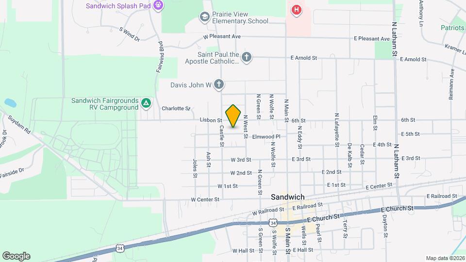 325 W 5th St Map and Location Details