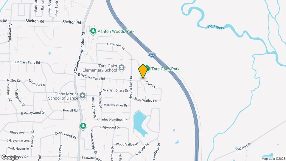 719 Gable Ln Mapa y Detalles de la Ubicación