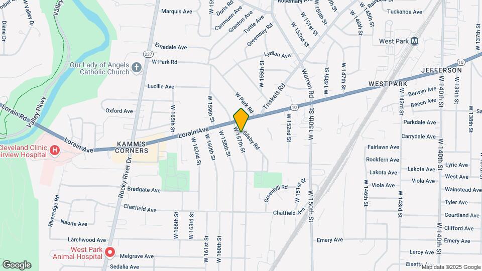 3810 Silsby Rd Map and Location Details