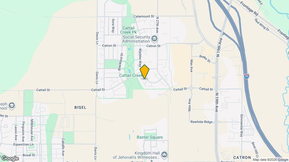 2930 Warbler Way Map and Location Details