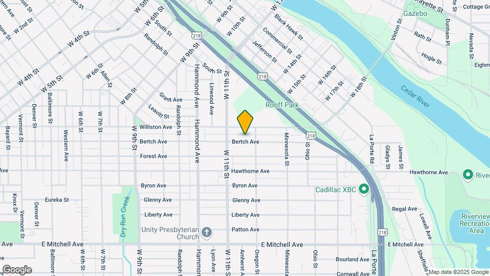 1541-1541 Bertch Ave Map and Location Details