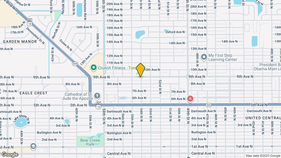 5400 9th Ave N Mapa y Detalles de la Ubicación