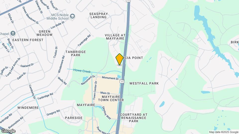 1800 Eastwood Rd Map and Location Details