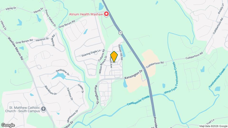 8024 Whitehawk Hill Rd Map and Location Details