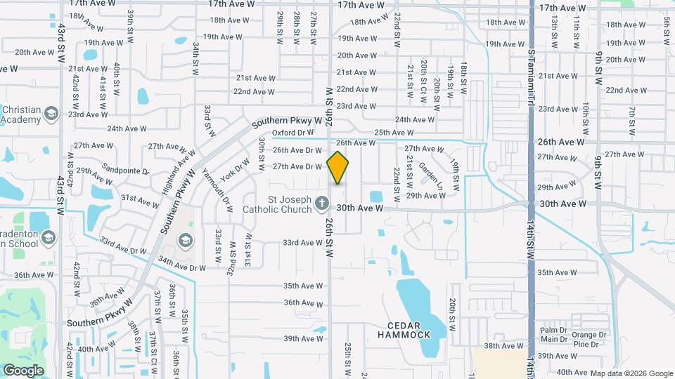 2901 26th St Map and Location Details