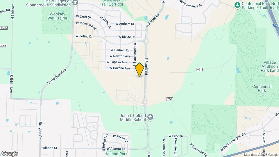 427 Wagon Wheel Ave Map and Location Details