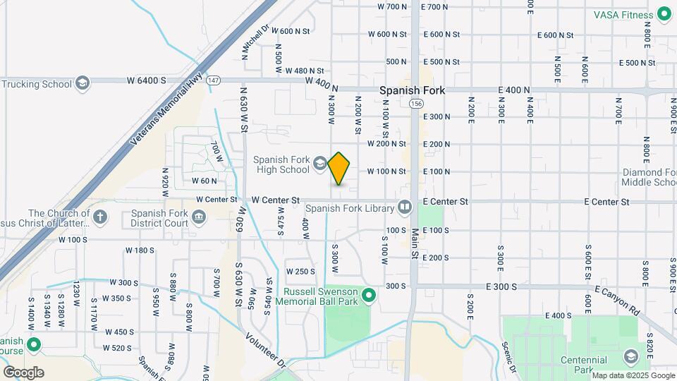 44 N 300 W Map and Location Details
