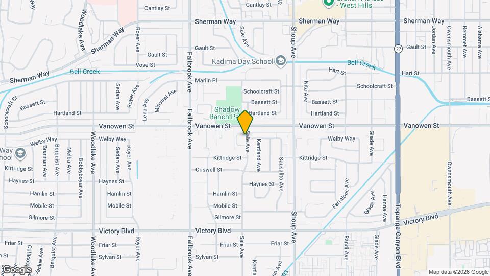 6719 Sale Ave Map and Location Details