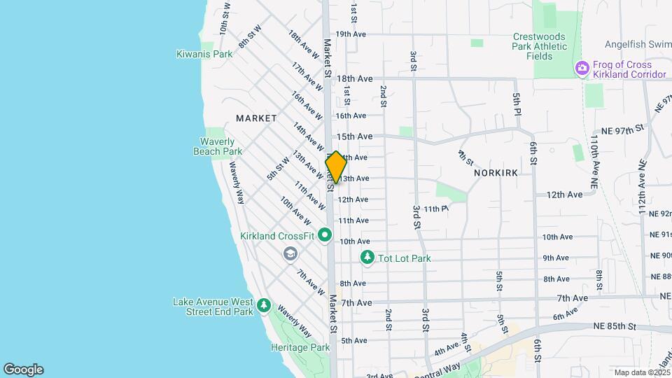 1212 Market St Map and Location Details