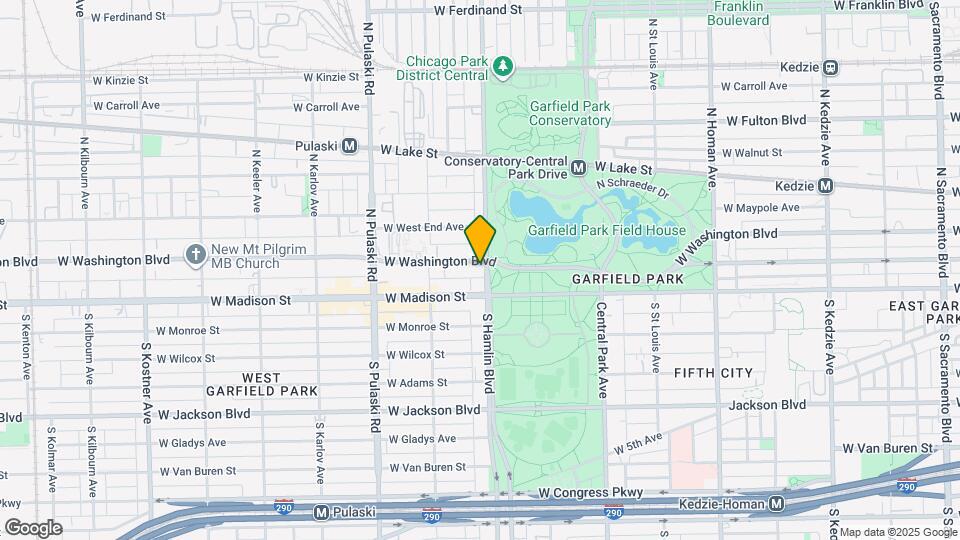 Greencastle of Garfield Map and Location Details