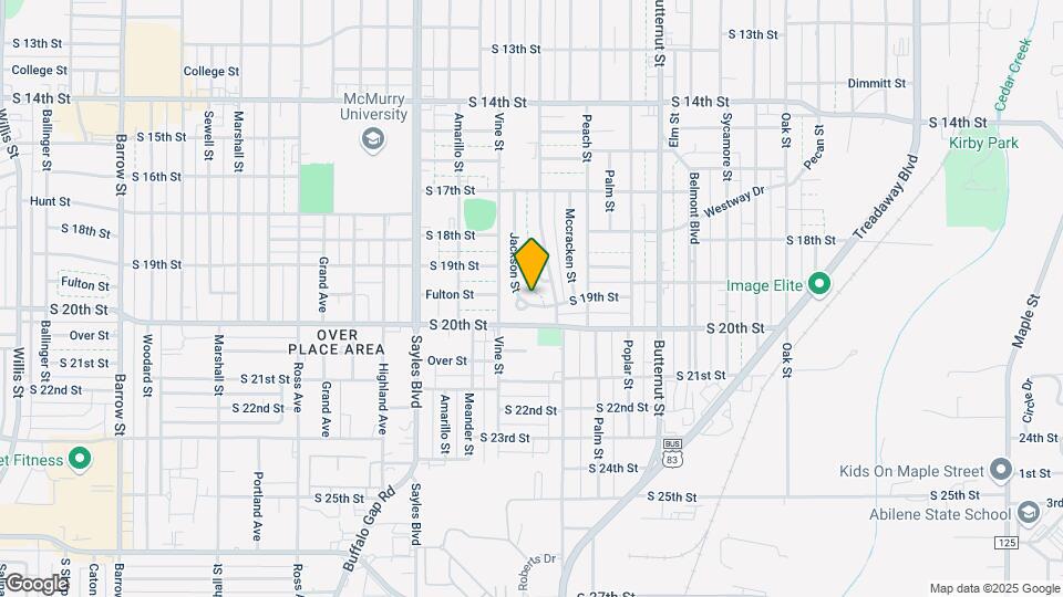 1865 Jackson St Map and Location Details