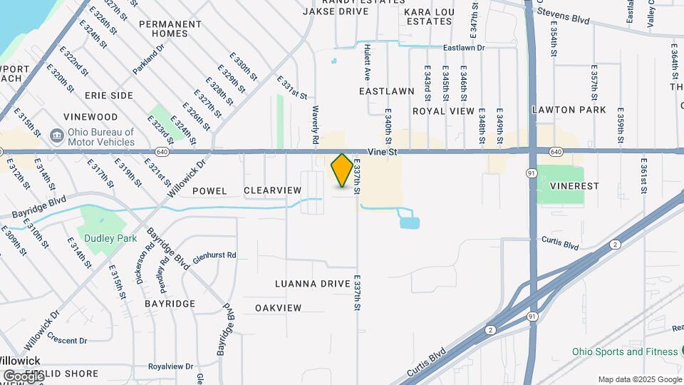 Eastview Meadows Map and Location Details