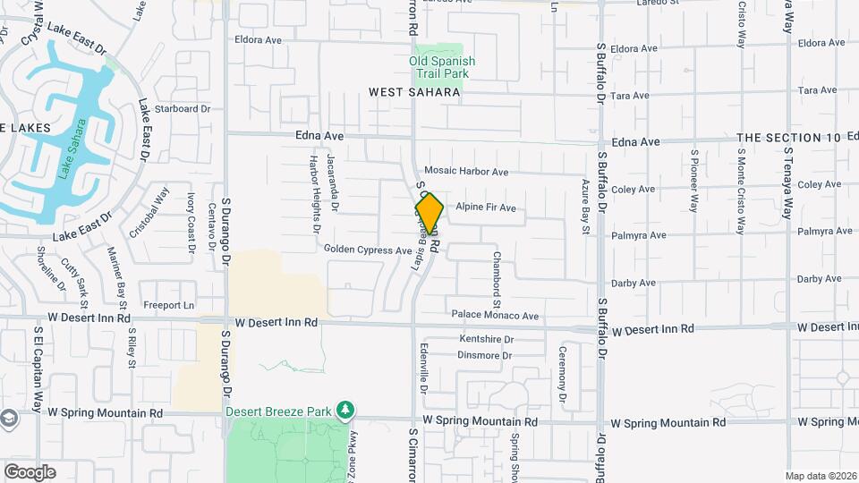 3114 Lapis Beach Dr Map and Location Details