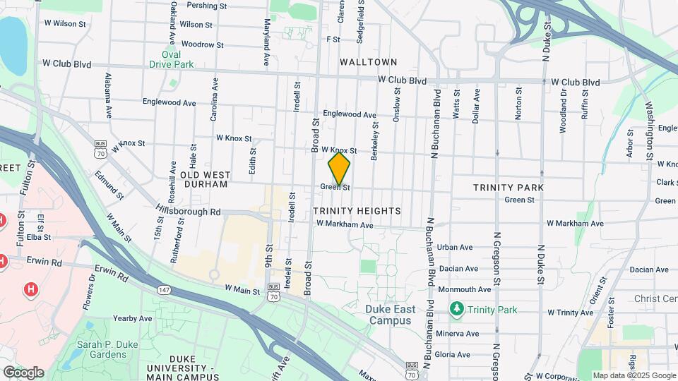 822 Clarendon St Map and Location Details