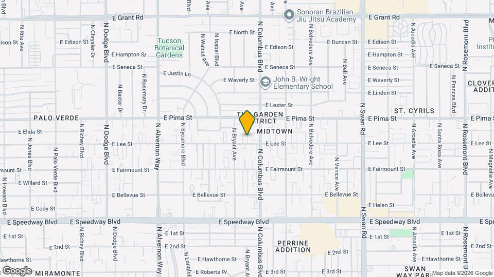 4243 E Lee St Map and Location Details