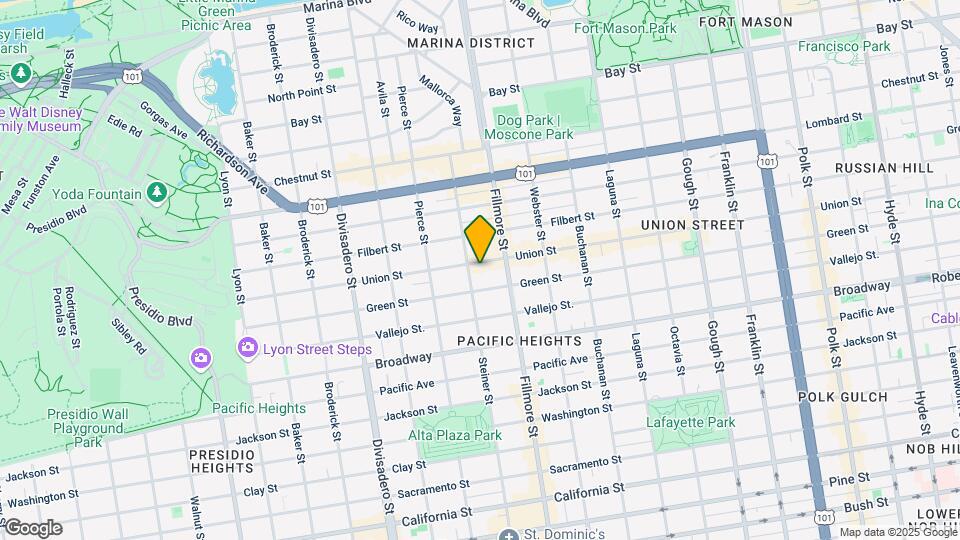 2271 Union St Mapa y Detalles de la Ubicación