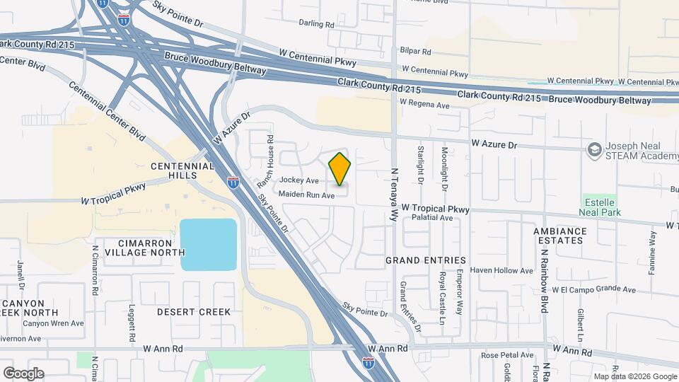 7316 Maiden Run Ave Map and Location Details