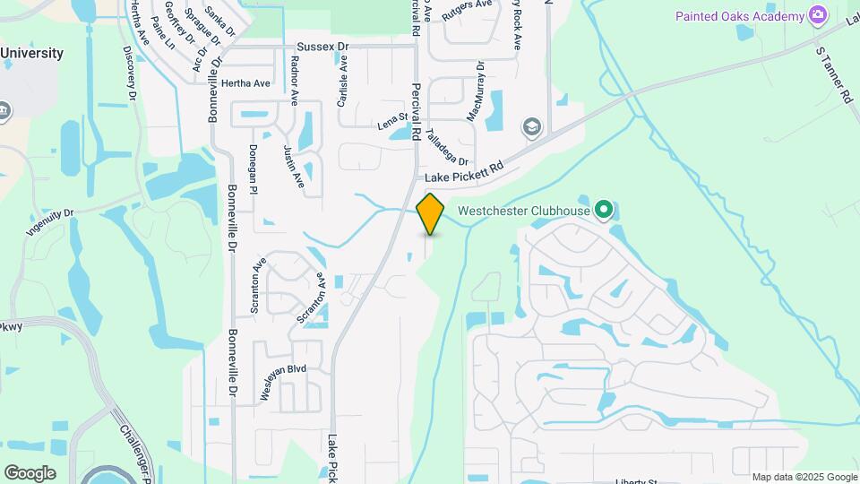 13836 Econ Woods Ln Map and Location Details