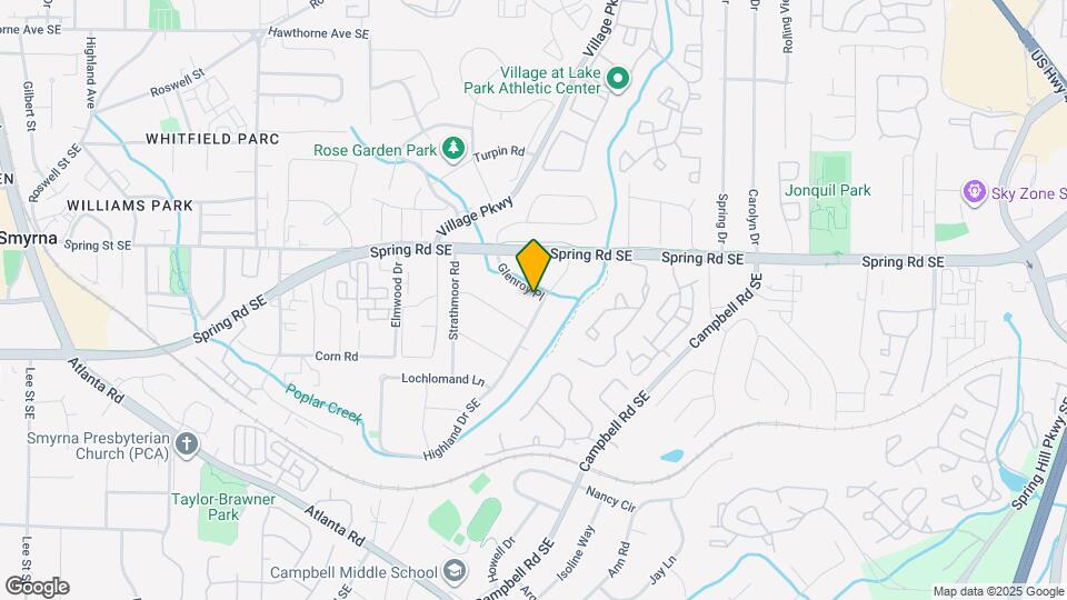 2918 Highland Dr SE Map and Location Details