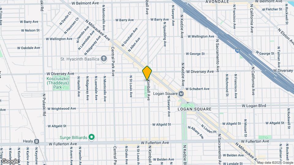 3407 W Parker Ave, Unit 3 Map and Location Details